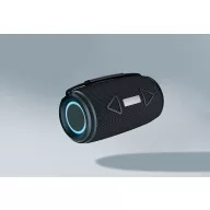   Boxa portabila, 1500 mAh, 16 W, 2509E17281, Everestus, 10.3x9.6x18.3 cm, ABS, Poliester, Negru