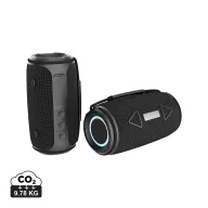   Boxa portabila, 1500 mAh, 16 W, 2509E17281, Everestus, 10.3x9.6x18.3 cm, ABS, Poliester, Negru
