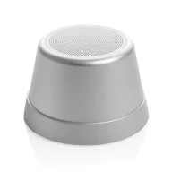   Boxa portabila magnetica, XD, 2610E18813, 500 mAh, 5W, Wireless, 6x6x3.9 cm, Aluminiu, ABS, Argintiu
