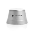 Boxa portabila magnetica, XD, 2610E18813, 500 mAh, 5W, Wireless, 6x6x3.9 cm, Aluminiu, ABS, Argintiu
