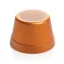 Boxa portabila magnetica, XD, 2610E18812, 500 mAh, 5W, Wireless, 6x6x3.9 cm, Aluminiu, ABS, Portocaliu