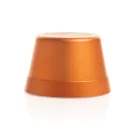 Boxa portabila magnetica, XD, 2610E18812, 500 mAh, 5W, Wireless, 6x6x3.9 cm, Aluminiu, ABS, Portocaliu