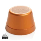 Boxa portabila magnetica, XD, 2610E18812, 500 mAh, 5W, Wireless, 6x6x3.9 cm, Aluminiu, ABS, Portocaliu