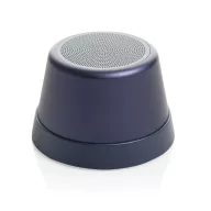   Boxa portabila magnetica, XD, 2610E18811, 500 mAh, 5W, Wireless, 6x6x3.9 cm, Aluminiu, ABS, Albastru