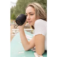   Boxa portabila 16 W, Wireless, 2401E16087, Urban Vitamin, 9.4x9.5x11.3 cm, ABS, Negru