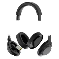   Casti audio, Over the ear, Wireless, 2410E23190, Urban Vitamin, 19.6 x 16 x 8 cm, Policarbonat, Negru