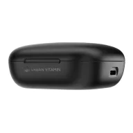   Casti audio, In ear, Wireless, 2410E23191, Urban Vitamin, 6.6 x 6.5 x 2.9 cm, Policarbonat, Negru