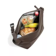   Geanta termoizolanta 6L, XD, 2610E19150, Cu inchidere cu fermoar, 25x15.5x22 cm, Nylon, PEVA, Maro