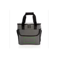   Geanta termoizolanta pentru 20 doze cu buzunare exterioare, Everestus, LE, poliester 600D, gri