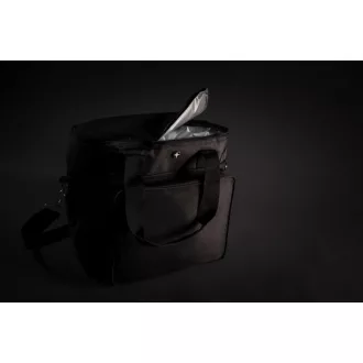   Geanta termoizolanta pentru 20 doze, Swiss Peak, CR, poliester 1680D si 600D, peva, negru