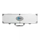 Set accesorii gratar 3 piese in cutie de aluminiu, Everestus, BB, otel inoxidabil, argintiu