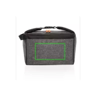   Geanta termoizolanta pentru 6 doze, buzunar frontal, Everestus, 20IAN453, Poliester, ABS, Gri