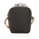 Geanta termoizolanta, Everestus, 22FEB1434, 20x18x26 cm, Poliester, Negru