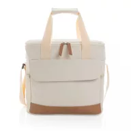   Geanta termoizolanta, Everestus, 18SEP4084, 15 l, 32x29x18.5 cm, Bumbac, Peva, Alb