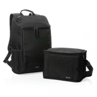   Rucsac termoizolant, Swiss Peak, 18SEP4110, 17 l, 30x15x43 cm, Rpet, Peva, Negru