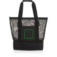   Geanta termoizolanta, 2502E16134, Everestus, 37 x 15 x 42 cm, PET, Peva, Negru