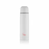   Termos 500 ml, perete dublu, Everestus, 20IAN2507, Alb, Otel, Polipropilena
