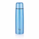 Termos 500 ml, perete dublu, Everestus, 20IAN2511, Albastru, Otel, Polipropilena