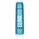 Termos 500 ml, perete dublu, Everestus, 20IAN2511, Albastru, Otel, Polipropilena