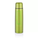 Termos 500 ml, perete dublu, Everestus, 20IAN2512, Verde, Otel, Polipropilena