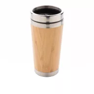 Cana termos 450 ml, Everestus, JU061, bambus, maro
