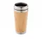 Cana termos 450 ml, Everestus, JU061, bambus, maro