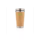 Cana termos 450 ml, Everestus, JU061, bambus, maro