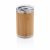 Cana de voiaj Coffee to Go, 270 ml, Everestus, 9IA19207, Bambus, Otel inoxidabil, Maro