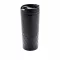 Cana 300 ml eleganta cu forma geometrica, Everestus, GC03, otel inoxidabil, polipropilena, negru