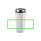 Cana de calatorie 350 ml, fara scurgeri, Everestus, LK, pp, otel inoxidabil, argintiu