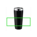 Cana de calatorie 350 ml, fara scurgeri, Everestus, LK, pp, otel inoxidabil, negru