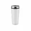 Cana de calatorie 350 ml, fara scurgeri, Everestus, LK, pp, otel inoxidabil, alb