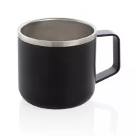   Cana camping, 21MAR2709, 350 ml, 11.7xØ 6.7 cm, Everestus, Otel, Negru