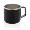 Cana camping, 21MAR2709, 350 ml, 11.7xØ 6.7 cm, Everestus, Otel, Negru
