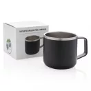 Cana camping, 21MAR2709, 350 ml, 11.7xØ 6.7 cm, Everestus, Otel, Negru