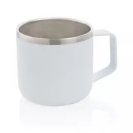   Cana camping, 21MAR2713, 350 ml, 11.7xØ 6.7 cm, Everestus, Otel, Alb