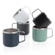   Cana camping, 21MAR2713, 350 ml, 11.7xØ 6.7 cm, Everestus, Otel, Alb