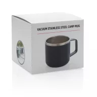   Cana camping, 21MAR2710, 350 ml, 11.7xØ 6.7 cm, Everestus, Otel, Albastru