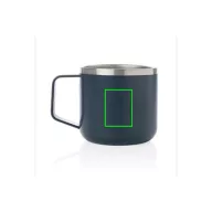   Cana camping, 21MAR2710, 350 ml, 11.7xØ 6.7 cm, Everestus, Otel, Albastru