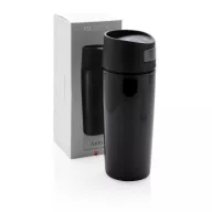   Cana de calatorie auto 300 ml, fara scurgeri, XD, AO, pp, otel inoxidabil, negru
