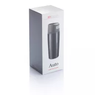   Cana de calatorie auto 300 ml, fara scurgeri, XD, AO, pp, otel inoxidabil, negru