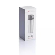   Cana de calatorie auto 300 ml, fara scurgeri, XD, AO, pp, otel inoxidabil, argintiu