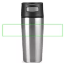 Cana de calatorie auto 300 ml, fara scurgeri, XD, AO, pp, otel inoxidabil, argintiu