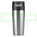 Cana de calatorie auto 300 ml, fara scurgeri, XD, AO, pp, otel inoxidabil, argintiu