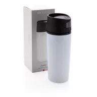   Cana de calatorie auto 300 ml, fara scurgeri, XD, AO, pp, otel inoxidabil, alb