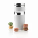 Cana de calatorie 350 ml, XD, CR, otel inoxidabil, pp, alb