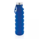 Sticla de apa sport, 550 ml, fara scurgeri, 24.3xø7.1 cm, Everestus, 20SEP0266, Silicon, Aluminiu, Albastru