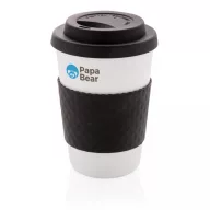 Reusable Coffee cup 270ml, black PP black