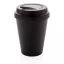 Cana de cafea 300 ml, perete dublu, Everestus, 20IAN366, Polipropilena, Negru