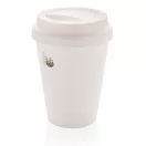 Cana de cafea 300 ml, perete dublu, Everestus, 20IAN368, Polipropilena, Alb